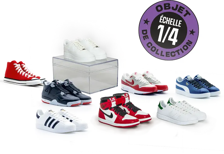 collection sneakers cultes miniature
